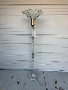 Beautiful Glass Floor Lamp - Photo 9