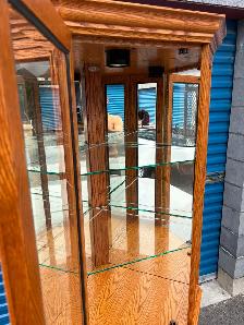 Beautiful Corner Curio Cabinet - Photo 4