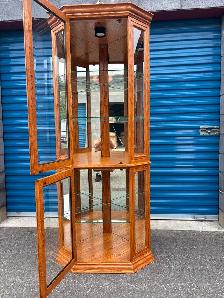 Beautiful Corner Curio Cabinet - Photo 8