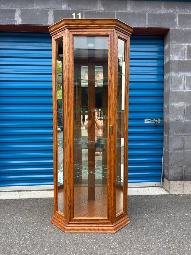 Single Door Curio Cabinet