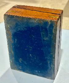 Antique Victorian Era Rosewood Writing Box (w Brass Accents) - Photo 8