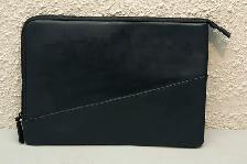 Decoded Black Leather Sleeve Case with Padded Interior (New) - Photo 2
