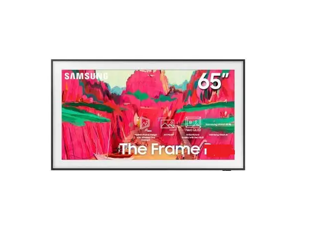 Samsung The Frame tv-65' 4K HDR QLED-inbox-warranty $1099-no tax