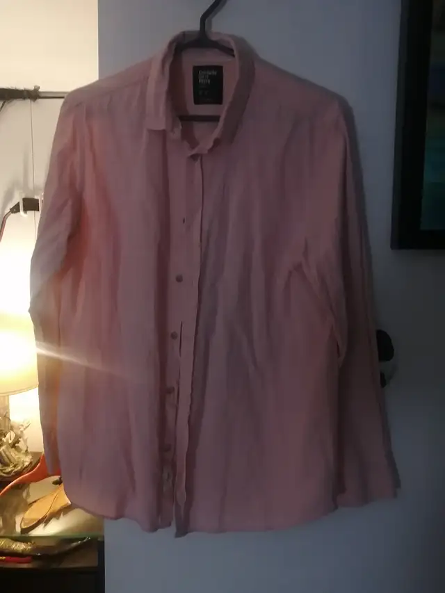 Men's dress shirts $3 each medium and large