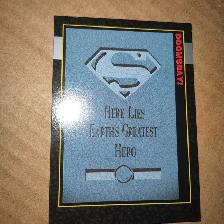 SkyBox Superman Doomsday Trading Card