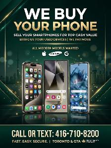 Turn Your Tech Into Cash: Buying iPhones, Samsung & Pixels