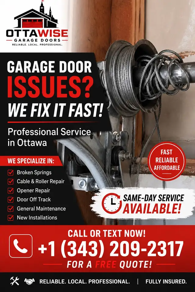 Garage door repair & Installation