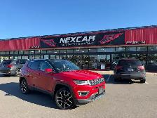 2018 Jeep Compass LIMITED 4X4 LEATHER PAN/ROOF NAV B/SPOT CAMERA