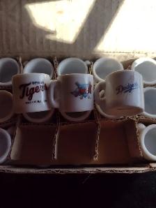 MLB Mini Ceramic Mugs