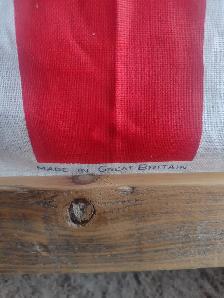35 x 23 1/2 framed Union Jack flag - Photo 5