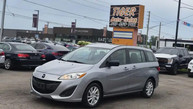 2012 Mazda MAZDA5 GS, 6 PASSENGER, 4 CYL, ALLOYS, AUTO, CERTIFIE