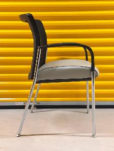 Global Vion Visitor Chair (Without Wheels) | $75 Each-Call us! - Photo 2