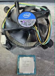 INTEL i5-8600 6-CORE CPU   INTEL COPPER COOLER – LGA1151