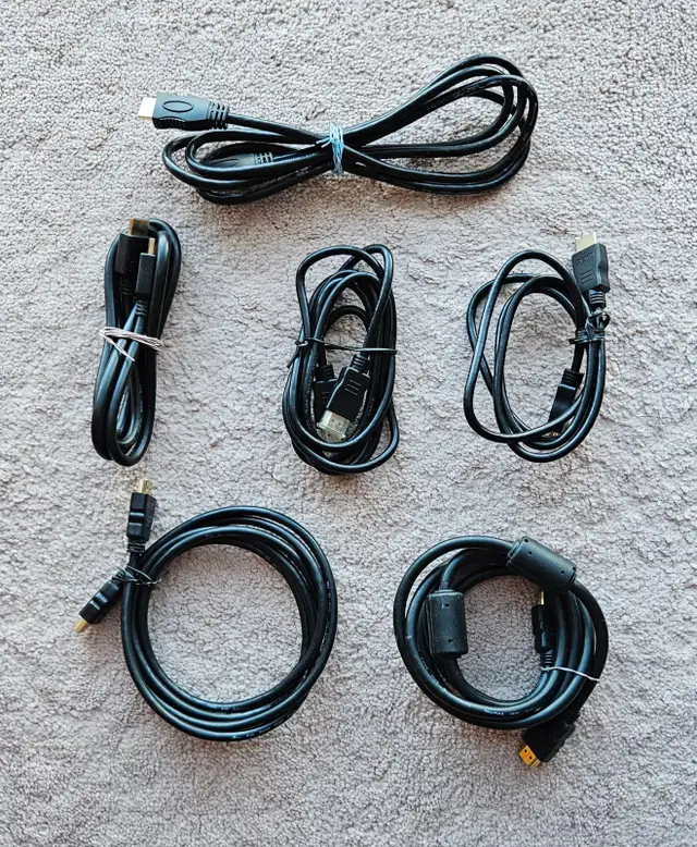 BRAND NEW 4K HDMI 2.0 CABLES (6 QTY-$10 EACH)