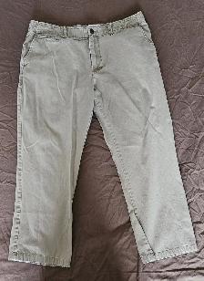 MEN'S KHAKI PANT WITH A NEW BELT (36 X 30)