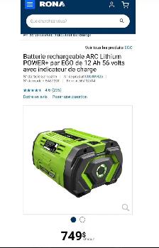 batterie ego - Photo 4