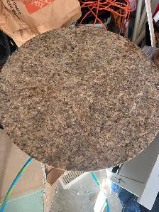 30 inch Round Table Stone $40