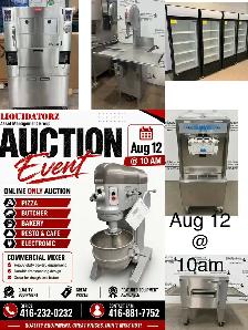 700  items online auction: ice cream maker espresso mixer & more
