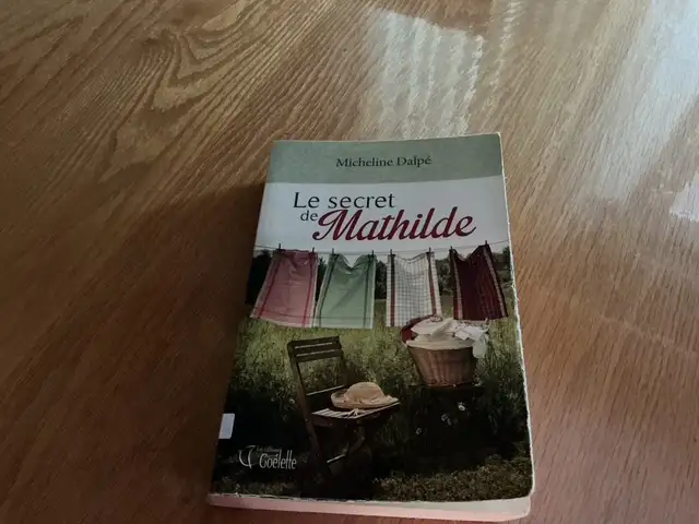 LIVRE HISTORIQUE  DE MICHELINE DALPÉ - LE SECRET DE MATHILDE