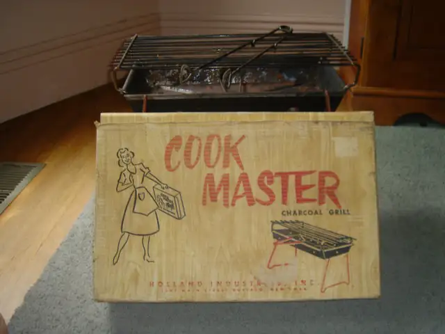 Vintage Cookmaster Outdoor portable Grll