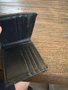 Gucci Black Monogram Card Holder - Photo 2