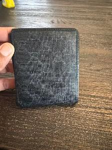 Gucci Black Monogram Card Holder - Photo 3