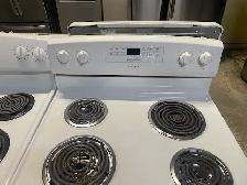 Cuisinière blanche ronds serpentins Amana - Photo 2