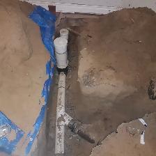 PLUMBING ROUGH IN SUMP PUMP ISSUES WATERPROOFING WET FLOOR BASEM - Photo 3