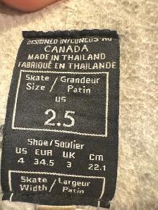 patin hockey a vendre - Photo 3