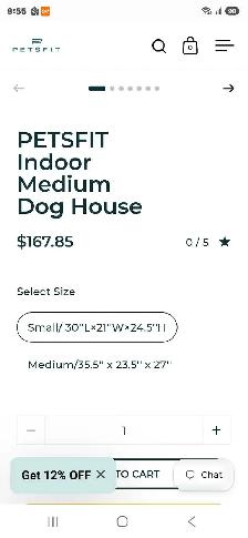 small dog house