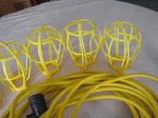 Southwire Temporary work lights, 14/2 ,5 light, 50 foot, New - Photo 3