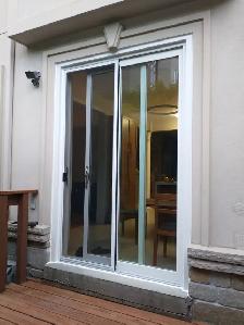 White Vinyl Sliding Patio Doors – Complete Turnkey Package - Photo 3