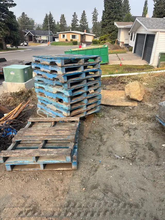 Wood pallets