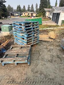 Wood pallets