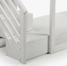 NEW Harriet Bee Solid Wood Twin Bunk Bed with Stairs - Photo 7