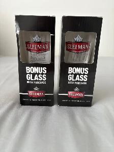 Sleeman Beer Glasses Set of Two Brand New