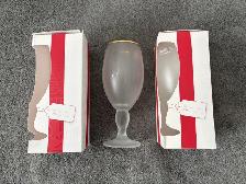 Stella Artois Frosted Beer Glasses Brand New - Photo 3