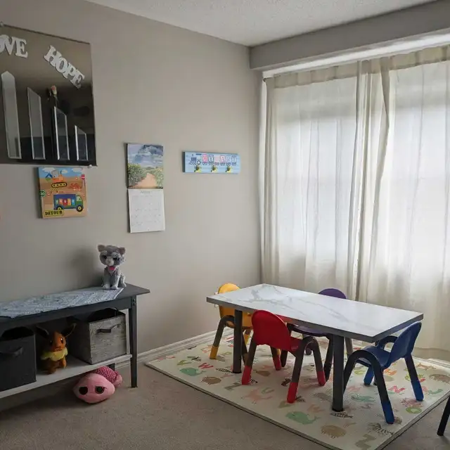 Small, home Daycare.