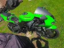 2007 Kawasaki ZX6R Front Main Frame Straight With Clean Title