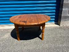 Rustic Solid Wood Coffee Table - Photo 2