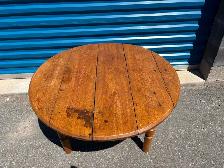 Rustic Solid Wood Coffee Table - Photo 3