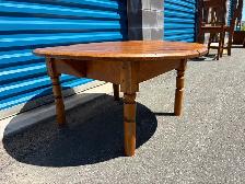 Rustic Solid Wood Coffee Table - Photo 4