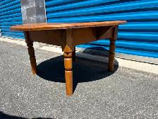 Rustic Solid Wood Coffee Table - Photo 5