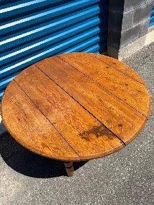 Rustic Solid Wood Coffee Table - Photo 6