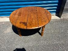 Rustic Solid Wood Coffee Table - Photo 7