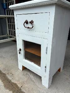 Solid Wood Side Table (Needs new paint job) - Photo 4