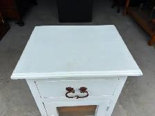Solid Wood Side Table (Needs new paint job) - Photo 5