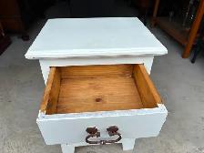 Solid Wood Side Table (Needs new paint job) - Photo 7