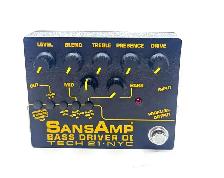 Tech 21 SansAmp Bass Driver DI V2 Bass Preamp & Effects Pedal - Photo 7