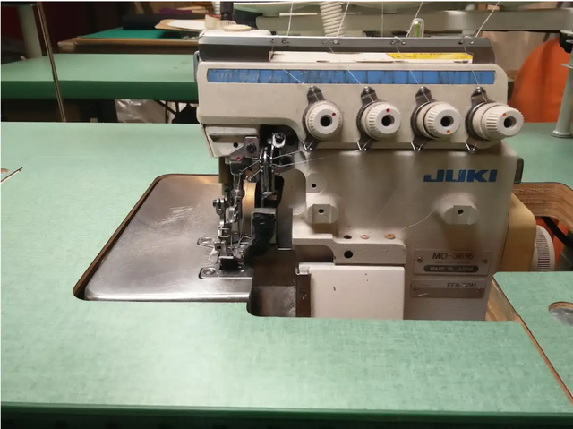 Serger Juki 3616, used, made in Japan 3, 5-threads